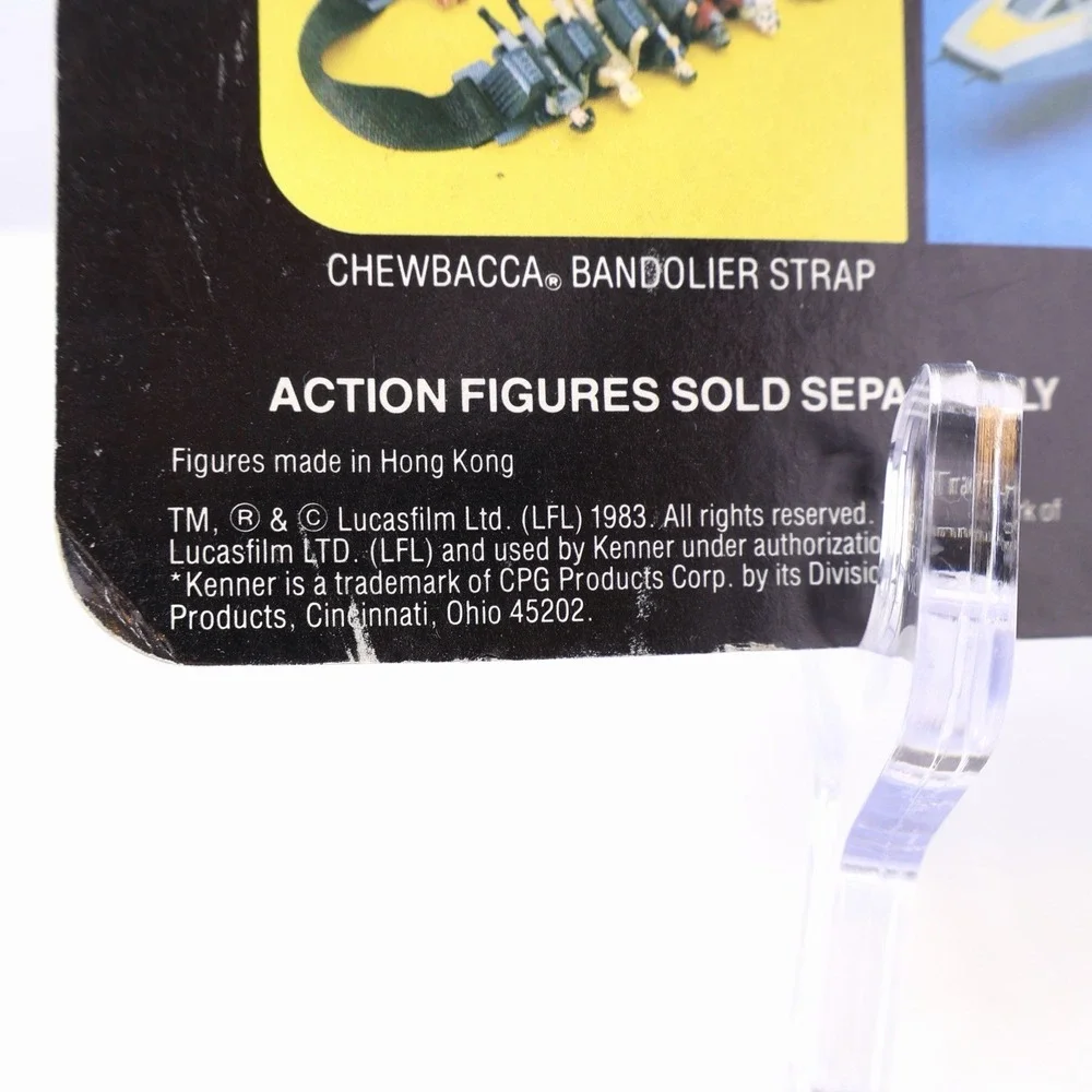 Vintage 1983 Kenner Star Wars ROTJ Nien Nunb 65 Back MOC Sealed Figure